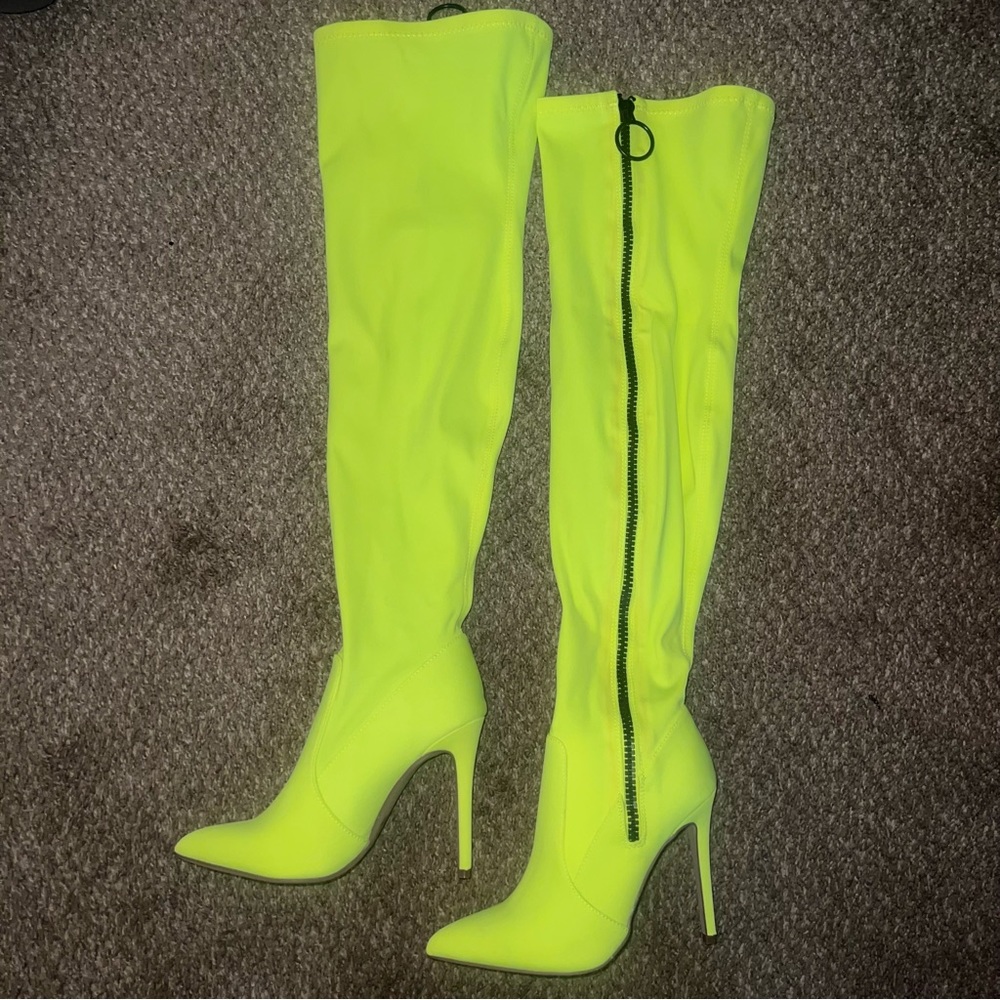 Knee high woman’s boots